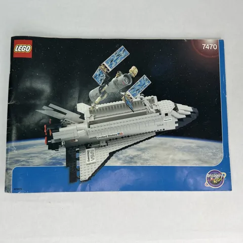 LEGO 7470 Space Shuttle Discovery STS-31 Original Instruction Manual ONLY