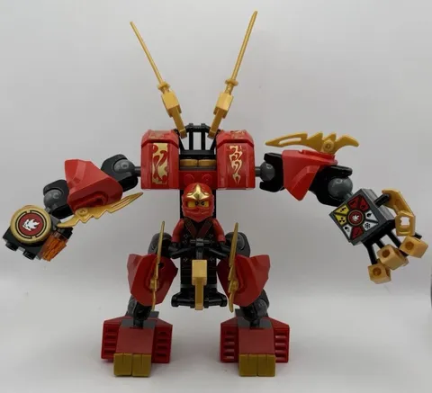 Vintage Lot 2012 Lego Ninjago Kai’s Fire Mech Suit Set Minifig 70500 Minifigure