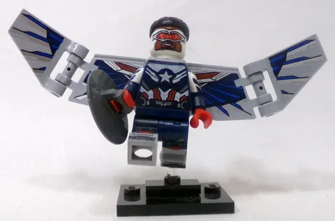 LEGO Marvel Minifigure Series 1 71031 colmar05 Captain America Minifig