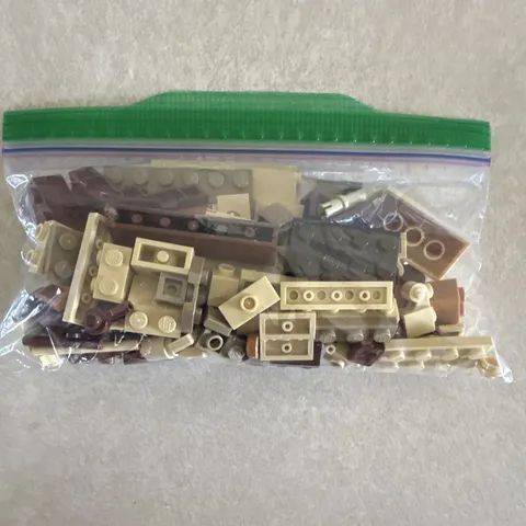 LEGO Bulk Lot Brown Tan Dark Tan Bricks & Pieces Mixed Lot Polybag