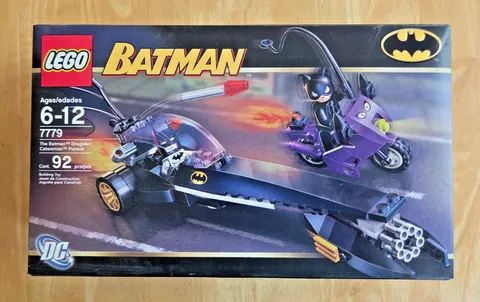 RARE LEGO Batman: The Batman Dragster: Catwoman Pursuit (7779) SEALED