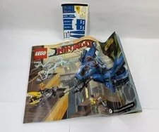 LEGO 70614 Ninjago Lightning Jet Instructions Manual + Sticker Sheet 2017