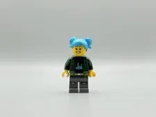 LEGO® Minifig twn475 - Poppy Starr - Dark Green Hoodie