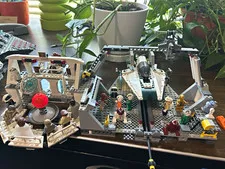 USED NEAR COMPLETE LEGO Star Wars Home One Mon Calamari Star Cruiser (Set #7754)