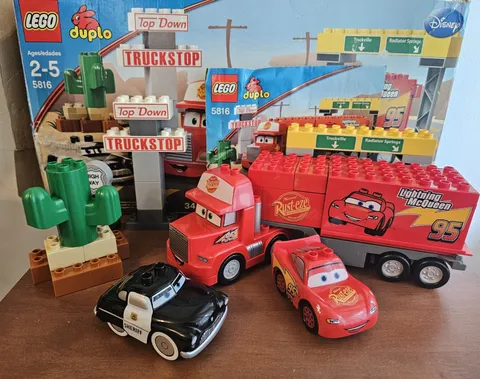 Retired & Rare 2010 LEGO 5816 DUPLO Disney Pixar Cars Mack's Road Trip-With Box