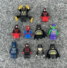 Lego Super Heroes Minifigure Lot Outrider Spider-man Batman