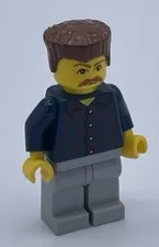 Lego City Hospital: Patient, Injured Man Sick - Figure from Set 7892 cty0082