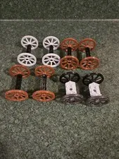 LEGO Wagon Wheels and Axles Castle and Western Wheels as shown