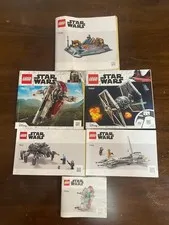 LEGO Star Wars Manual Lot 6 75300 75312 75334 75344 75346 75361