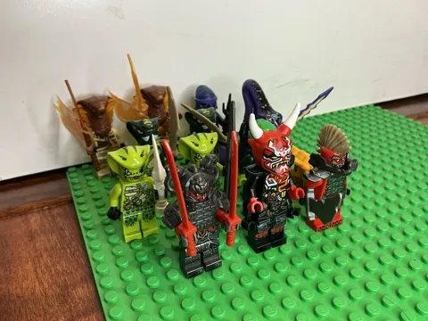 Lego Ninjago Minifig Lot Of 13 OFFERS ACCEPTED Pythor, Mr E, Serpentine Warrior
