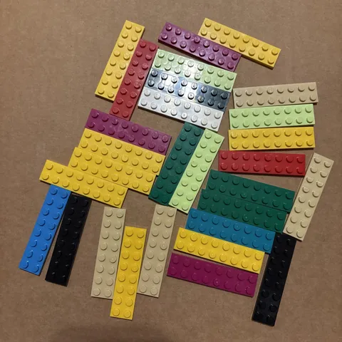 Lot of 25 Lego 3034 2x8 Plates