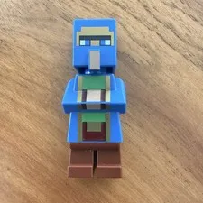 Lego Minifigure Wandering Trader Minecraft min087