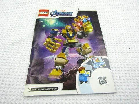 Lego Marvel Avengers Instruction Book # 76141 - Manual Only