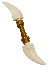Lego Ninjago Minifig Weapon White Bone Dagger Blade Skeleton New Parts D802