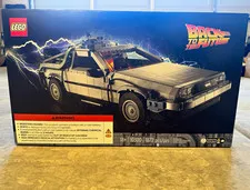 LEGO Icons Back to the Future Time Machine 10300 Set NIB read description 