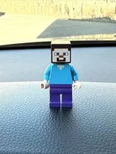 LEGO STEVE Dark Purple Legs Minecraft Minifigure min009