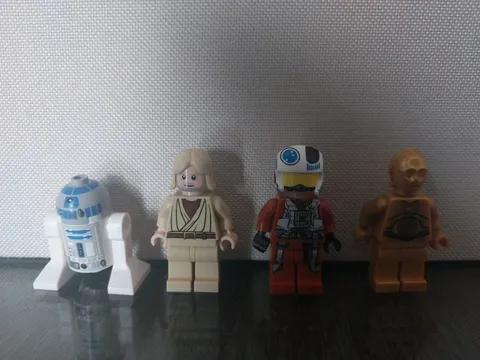 STAR WARS OBI-WAN KENOBI C3PO PILOT R2-D2 LEGO MINIFIGURES