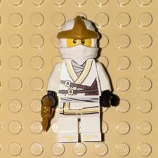 LEGO NINJAGO ZANE Ninja fig 15th anniversary style. Rise of the snakes.