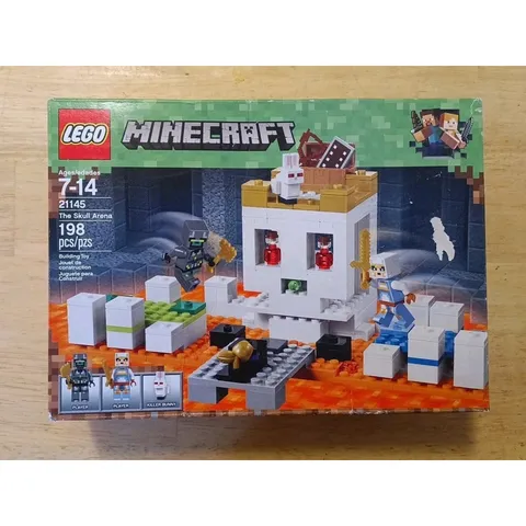 Lego The Skull Arena Minecraft 21145 Retired NIB Sealed Box