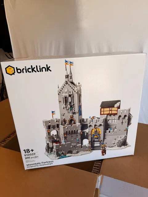 🏔️ LEGO 910029 Mountain Fortress BrickLink Designer Program Series 3