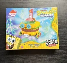 SpongeBob SquarePants Patty Wagon Build Set 122 Pieces Snap & Switch NEW