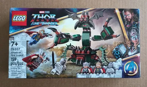 LEGO Marvel SuperHeroes 76207 Attack on New Asgard Retired Set New In Sealed Box