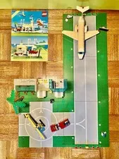 Lego Set #6396: International Jetport Airport Complete With Instructions