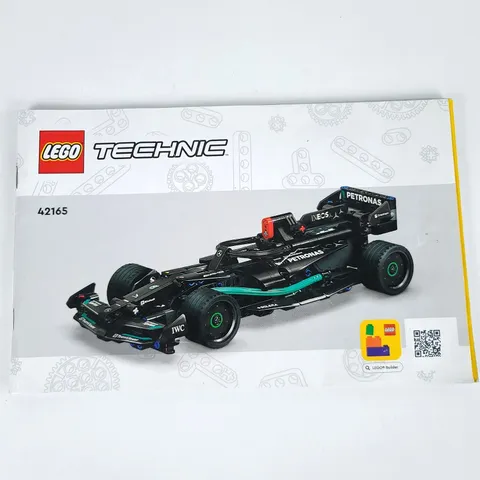 Lego Technic 42165 Mercedes-AMG F1 W14 E Booklet Instruction Manual Only 2024