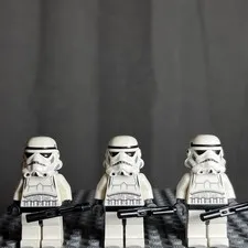 Lego Stormtrooper Minifigure sw0366 10236 9489 Star Wars CMF Lot Of 3 - 1Q