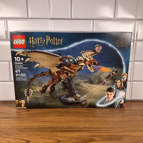 Lego Harry Potter Hungarian Horntail Dragon 76406 Retired Brand New Sealed