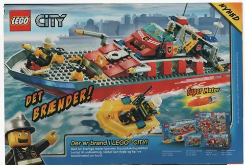 LEGO ADVERTISING INSERTS #  1-2086 # CITY # 2007 #