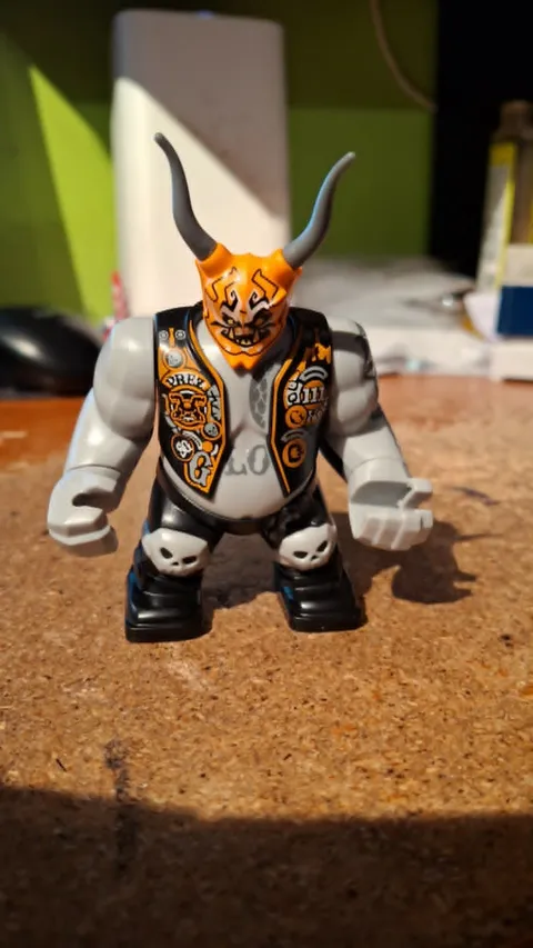LEGO® Ninjago Killow Minifigure njo0402 70642 Big Fig Rare W/ Oni Mask Deception
