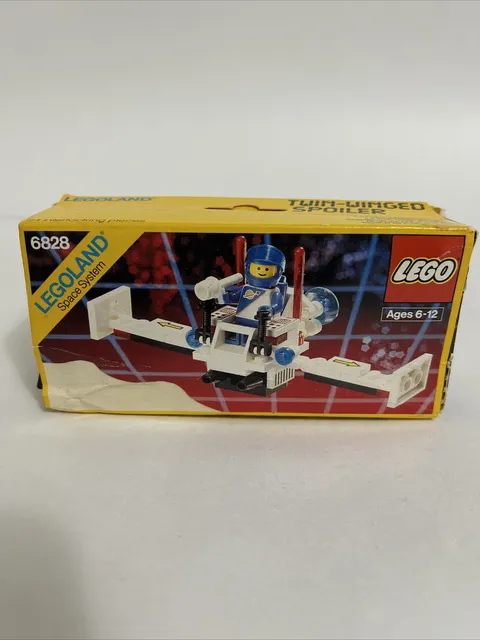 Lego 1988 Space System Twin-Winged Spoiler Unopened In Box 6828