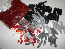 LEGO Bulk Lot 1x1 Round Plates Art/Mosaic Projects 1600+ pcs ~ Sith, Potter, MOC