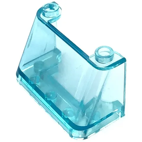 LEGO 15x Trans-Light Blue Windscreen 2 x 4 x 2 inv.593