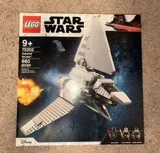 LEGO Star Wars Imperial Shuttle 75302 Set 660pcs Brick Separator Box