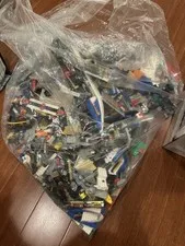 25 Pounds Genuine LEGO Bulk Lot – Mixed Pieces, Vehicle Parts, Aircraft Parts