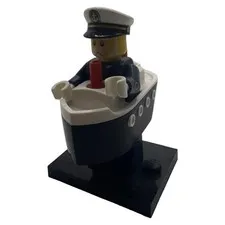 LEGO Minifigure Series 23 FERRY CAPTAIN.  AS IS!
