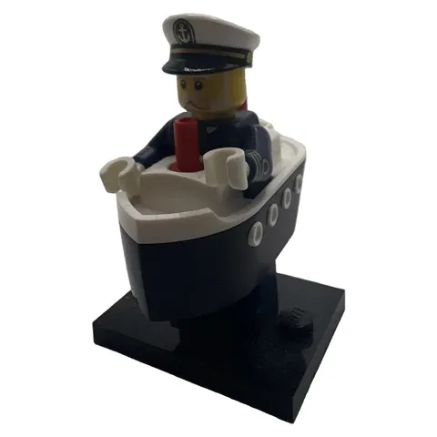 LEGO Minifigure Series 23 FERRY CAPTAIN.  AS IS!
