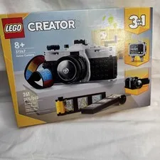 LEGO 31147 CREATOR 3 in 1 Retro Camera 261 pcs. Brand New
