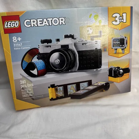 LEGO 31147 CREATOR 3 in 1 Retro Camera 261 pcs. Brand New