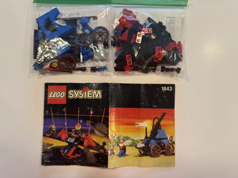 Lego 1843 Space/Castle Value Pack 1996 Vintage Set 100% Complete