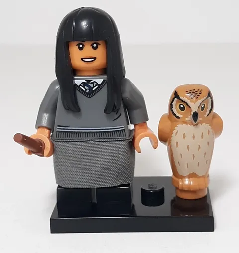 Lego Harry Potter Series 1 Cho Chang Collectible Minifigure W Owl Wand & Stand