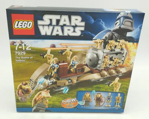 Lego 7929 The Battle of Naboo MISB NEW Figures Star Wars Droid Carrier 7662
