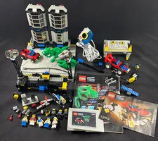 Lot of 2 LEGO Studios: Spielberg Moviemaker #1349 Car Stunt #1353 - Incomplete