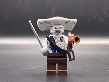 LEGO MINIFIGURE PIRATES OF THE CARIBBEAN MACCUS - POC032 W/ ACCESSORIES RETIRED