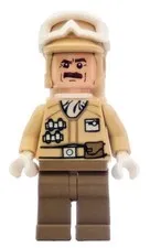 LEGO MINIFIGURE STAR WARS HOTH REBEL TROOPER USED SW0425!!