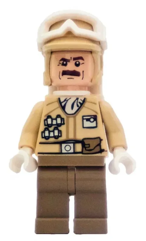 LEGO MINIFIGURE STAR WARS HOTH REBEL TROOPER USED SW0425!!