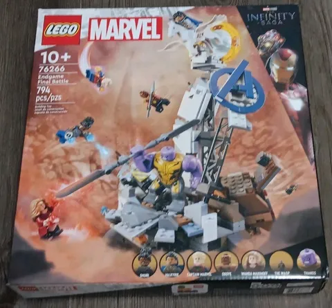 New LEGO Marvel Studios 76266 Infinity Saga Avengers Endgame Final Battle 