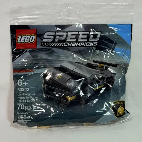 LEGO SPEED CHAMPIONS: Lamborghini Huracan Super Trofeo Evo (30342) ~NEW/SEALED~